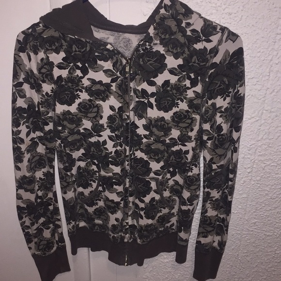 Floral zip up - Picture 1 of 2